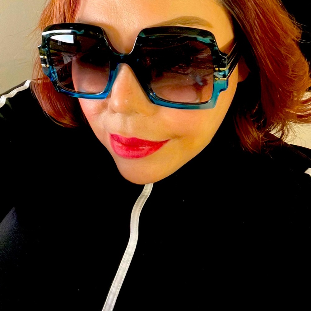 Polar blue sunglasses